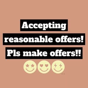 Make offers on bundles too!!